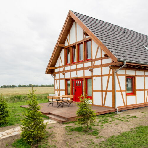 Apartament 5-osobowy z dostępem do ogrodu z widokiem na ogród z 3 pomieszczeniami sypialnianymi