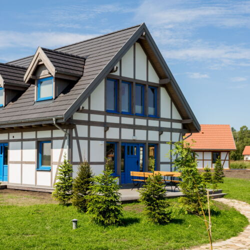 Apartament 5-osobowy z dostępem do ogrodu z widokiem na ogród z 3 pomieszczeniami sypialnianymi