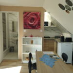 1-Zimmer-Apartment für 3 Personen Obergeschoss mit Klimaanlage (Zusatzbett möglich)