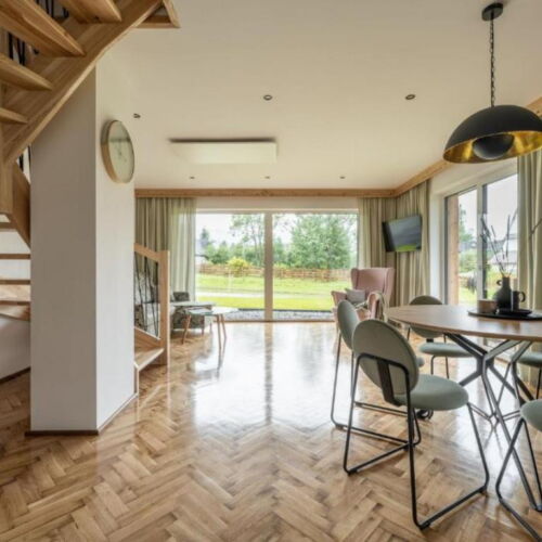 Domek całoroczny 7-osobowy z tarasem z widokiem na góry