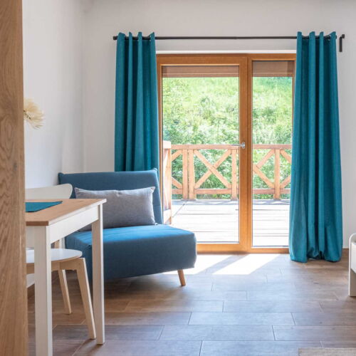 Apartman se sprchou s vlastní kuchyňkou pro 2 os. (s možností přistýlky)