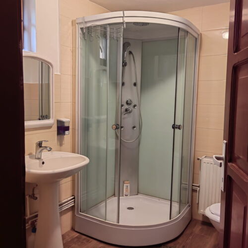 Camera cvadrupla la parter cu grădină