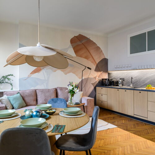 Apartament 4-osobowy z 2 pomieszczeniami sypialnianymi