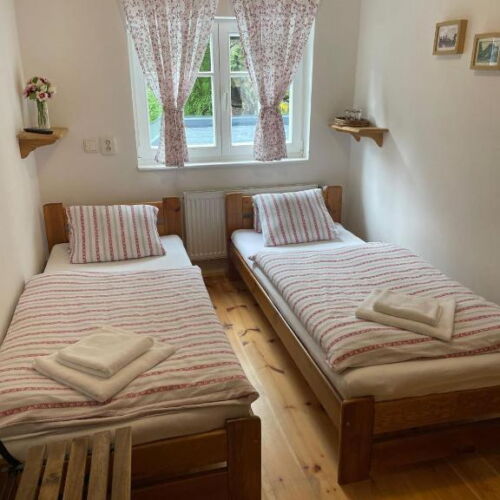 Malý dvoulůžkový pokoj s oddělenými lůžky č.1