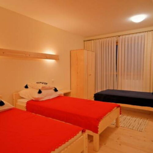 Pokój 3-osobowy z prysznicem z widokiem na góry