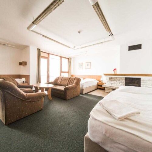 Apartmán s balkónom s vlastnou kuchynkou pre 3 os. s 1 spálňou (s možnosťou prístelky)