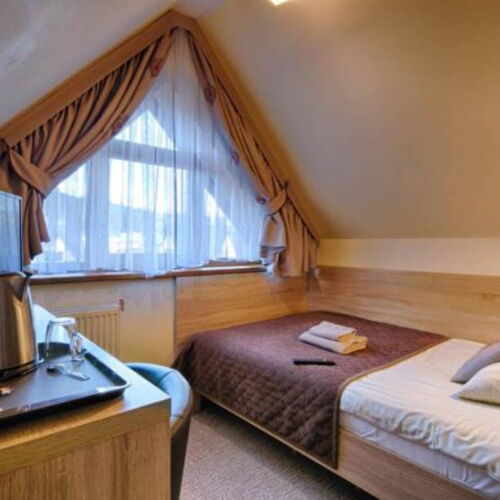 Manzárd Pokoj s koupelnou pro 1 os.