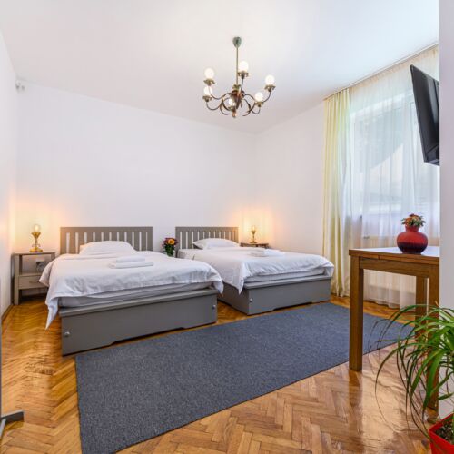 Camera twin confort la parter