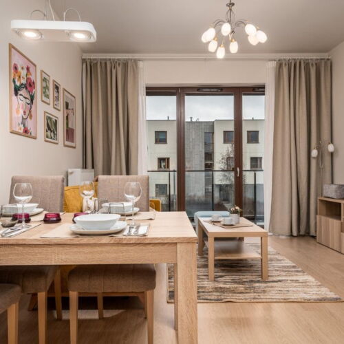 Apartament 4-osobowy z 2 pomieszczeniami sypialnianymi