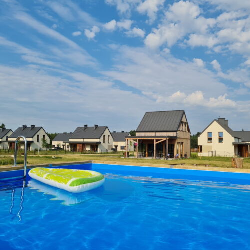 Domek całoroczny 6-osobowy z tarasem