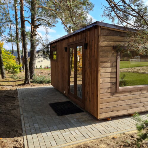 Domek całoroczny 6-osobowy z łazienką