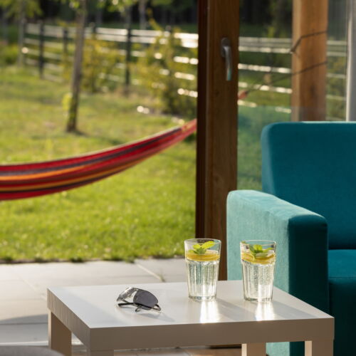 Domek całoroczny 6-osobowy z łazienką