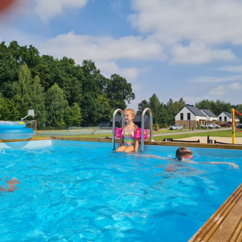 Domek całoroczny 6-osobowy z widokiem na las