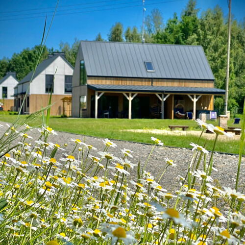 Domek całoroczny 6-osobowy z dostępem do ogrodu z aneksem kuchennym