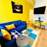 Upstairs 2-Room Apartment for 3 Persons