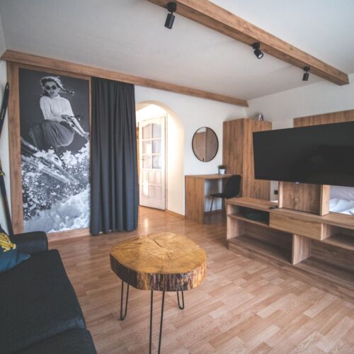 Apartament 4-osobowy z 1 pomieszczeniem sypialnianym