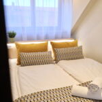 Apartament 4-osobowy Komfort z widokiem na zamek z 2 pomieszczeniami sypialnianymi