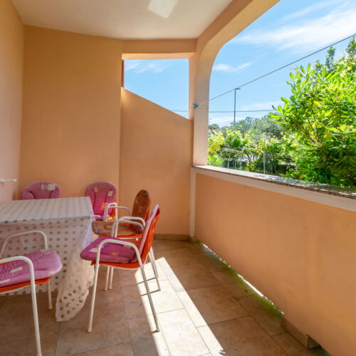 Erdgeschosses 2-Zimmer-Apartment für 5 Personen mit Klimaanlage