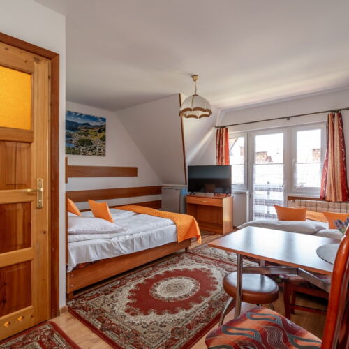 Pokój 3-osobowy z balkonem z łazienką