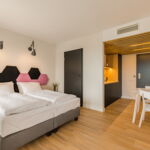 1-Zimmer-Apartment für 2 Personen mit Balkon und Badezimmer (Zusatzbett möglich)