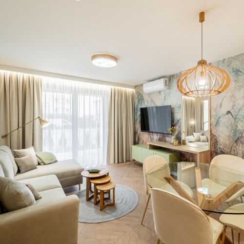 Apartament 4-osobowy Premium Deluxe z 2 pomieszczeniami sypialnianymi