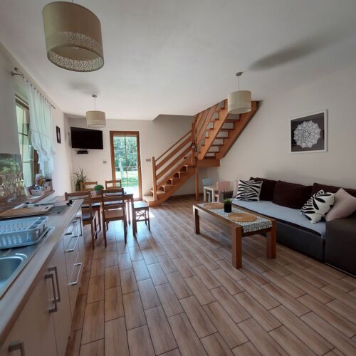 Apartman s terasou se zahradou pro 7 os. se 3 ložnicemi