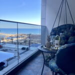 Lux 1-Zimmer-Apartment für 4 Personen mit Aussicht auf das Meer
