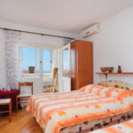 Apartman s klimatizací pro 3 os. s 1 ložnicí s výhledem na moře