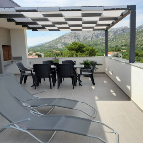 Apartament cu aer condiționat cu 3 camere pentru 6 pers.