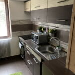 Apartament 5-osobowy z klimatyzacją z dostępem do ogrodu z 2 pomieszczeniami sypialnianymi (możliwa dostawka)