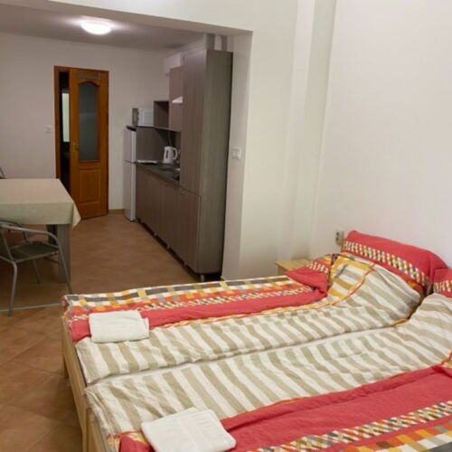 Folyóra néző légkondicionált kétágyas szoba