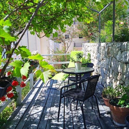 Apartament 2-osobowy z klimatyzacją z widokiem na morze z 1 pomieszczeniem sypialnianym