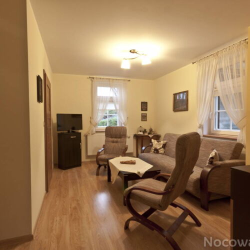 Apartament 4-osobowy z własną kuchnią z widokiem na góry z 2 pomieszczeniami sypialnianymi (możliwa dostawka)