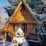 Air Conditioned Chalet for 2 Persons with Garden