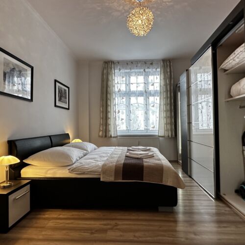 Apartament confort cu balcon cu 1 camera pentru 2 pers. (se poate solicita pat suplimentar)