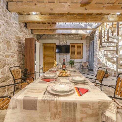 Domek całoroczny 6-osobowy z klimatyzacją z widokiem na morze