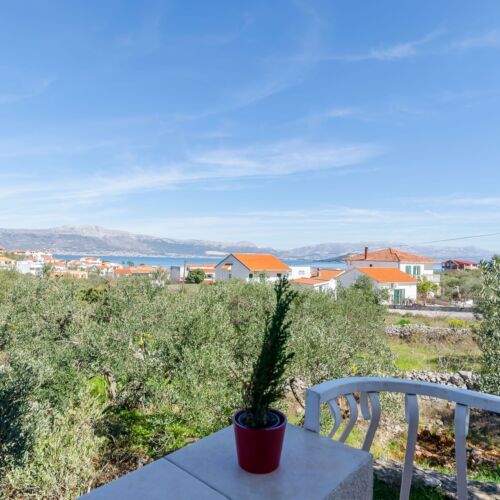 3-Zimmer-Apartment für 5 Personen mit Klimaanlage und Aussicht auf das Meer