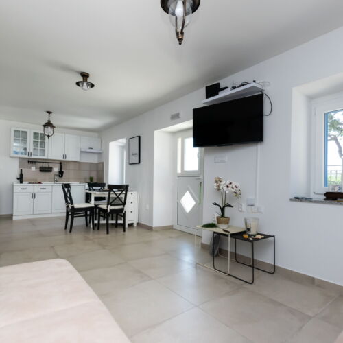 Domek całoroczny 8-osobowy z klimatyzacją z widokiem na morze