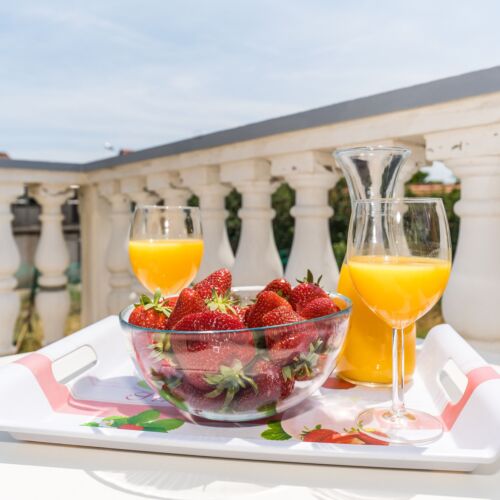 Apartman s klimatizací pro 4 os. se 2 ložnicemi na poschodí