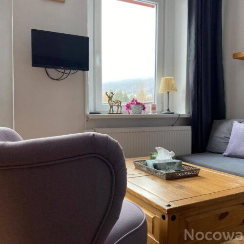 Pokój 6-osobowy z prysznicem z widokiem na góry