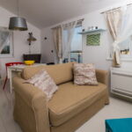 1-Zimmer-Apartment für 4 Personen mit Klimaanlage und Aussicht auf das Meer