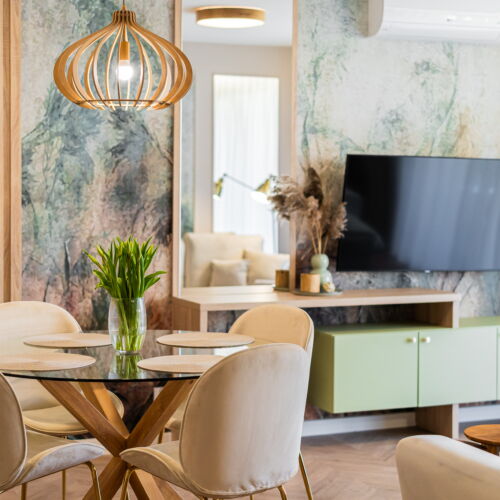 Apartament deluxe premier cu 2 camere pentru 4 pers.