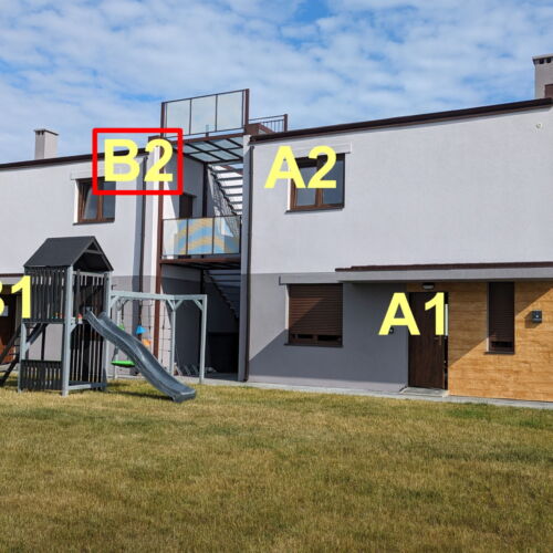 Apartament 5-osobowy na piętrze z 2 pomieszczeniami sypialnianymi