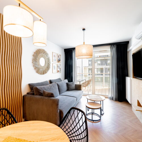 Apartament deluxe premier cu 2 camere pentru 4 pers.