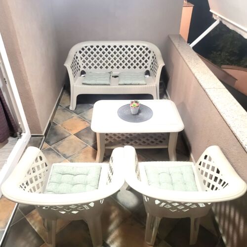 Apartament 4-osobowy z klimatyzacją na piętrze z 2 pomieszczeniami sypialnianymi