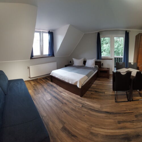 Pokój 4-osobowy z aneksem kuchennym z widokiem na góry