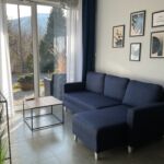 Apartament 4-osobowy na parterze z widokiem na góry z 2 pomieszczeniami sypialnianymi