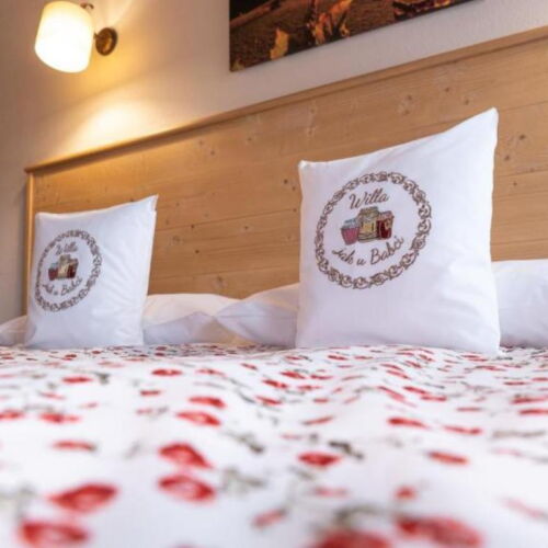 Pokoj s balkónem se společnou kuchyňkou s manželskou postelí (s možností přistýlky)