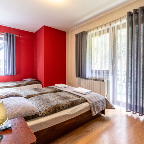 Pokoj s balkónem  pro 3 os.