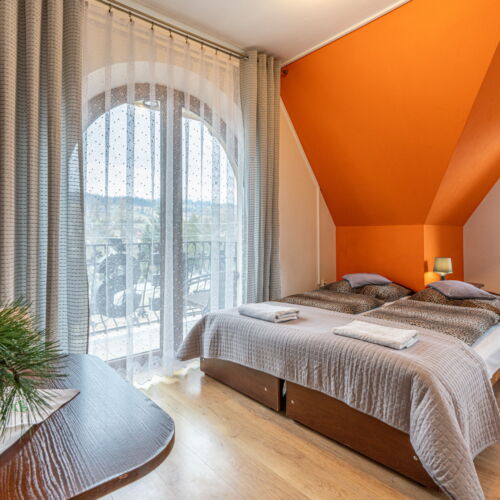 Pokoj s balkónem  pro 3 os.